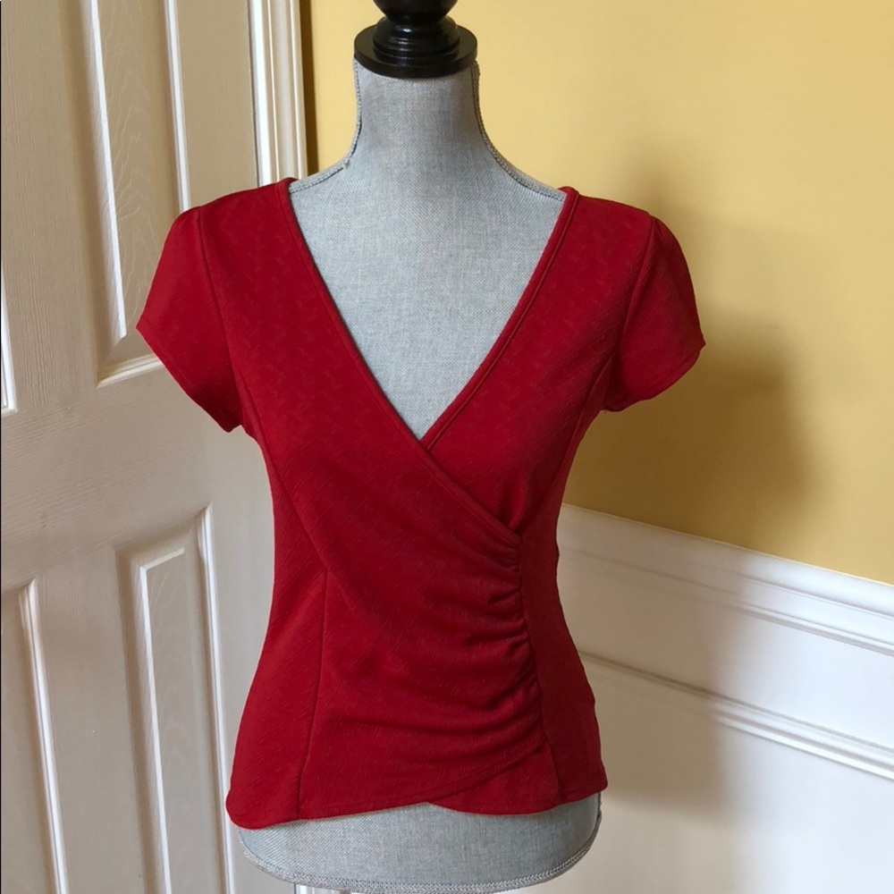 Red Spandex Top
